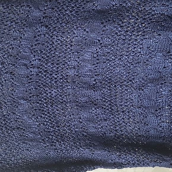 Navy Blue Women's Sweater Size M - Picture 7 of 9